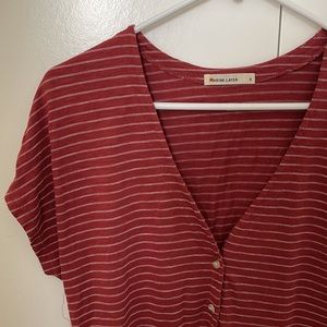 Marine layer V-neck S